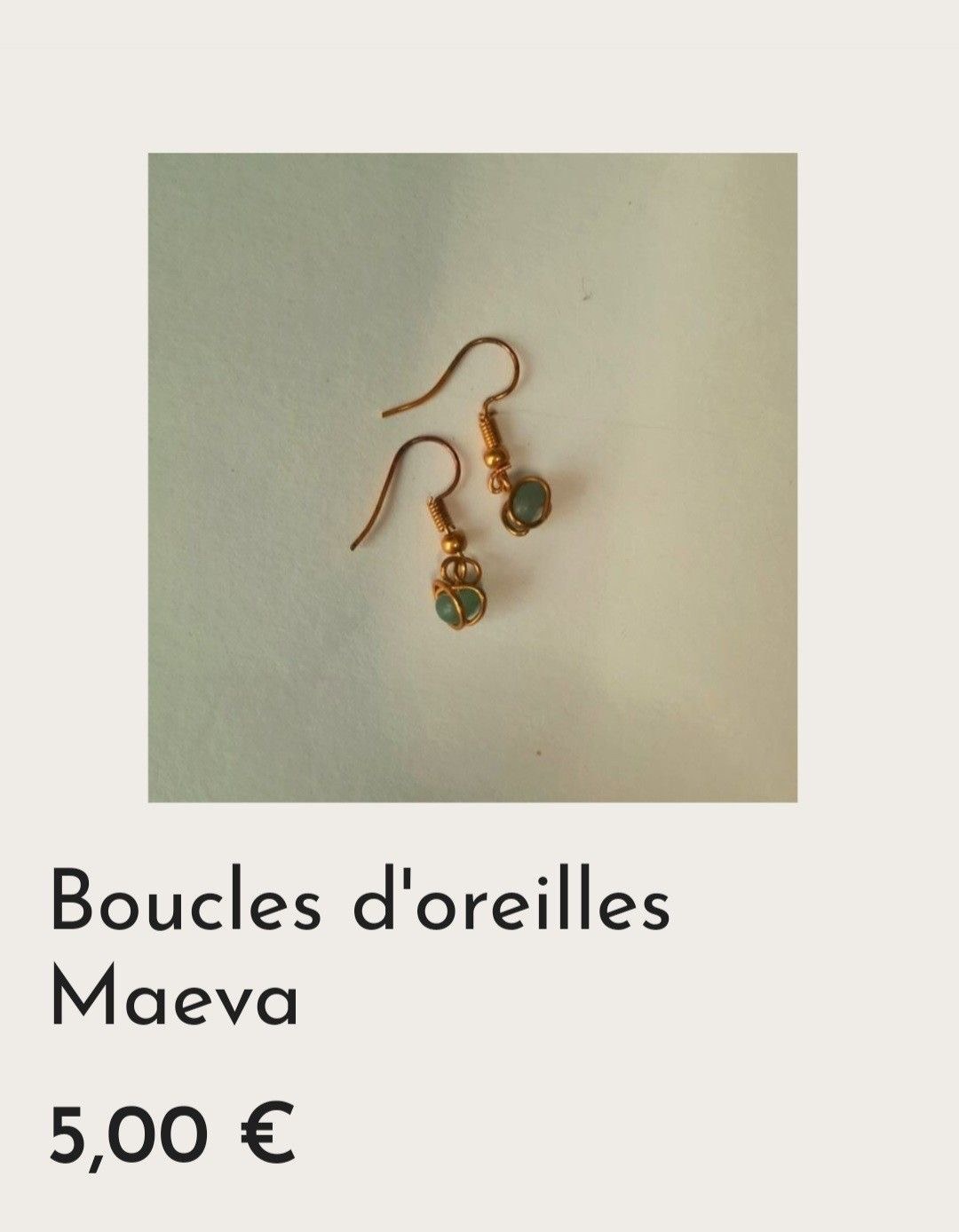 Boucles d'oreilles &mdash; MOCA
