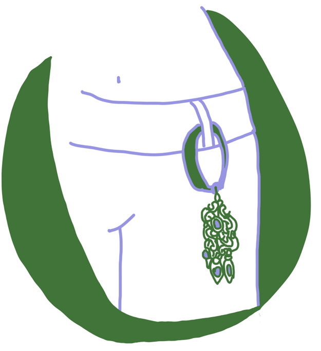 Bijoux de vêtements